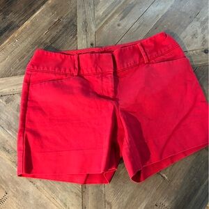 The Limited Red shorts